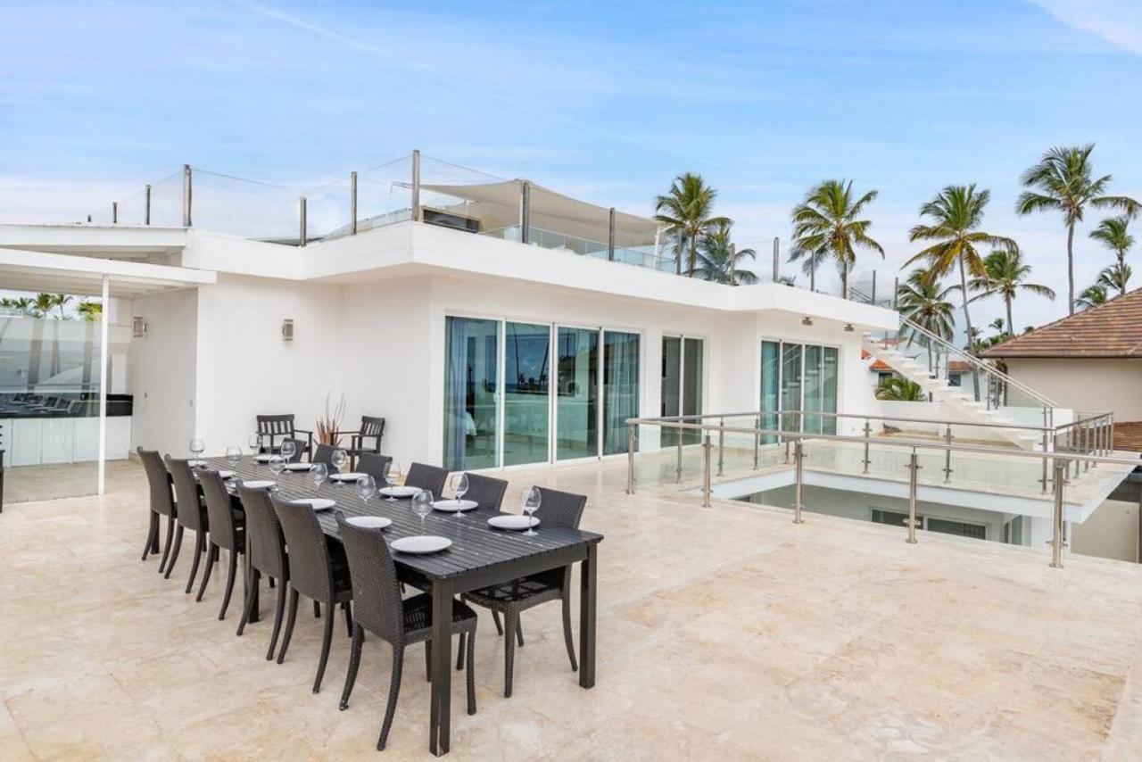 Villa Pandora Beach Front Villa With Chef Game Room Pool Punta Cana Exterior foto